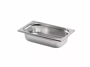 GN Behälter 1/4 Tiefe 20 mm Gastronormbehälter 0,5 Liter Gastronorm Edelstahl - Bild 1 von 1