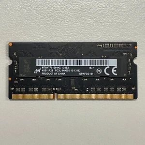 Micron 4GB DDR3 Ram PC3-14900 1866MHz SODIMM MT8KTF51264HZ-1G9E2 Apple iMac 2014 - Picture 1 of 7