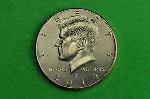 2013-P  GEM BU  Mint State Kennedy US Half Dollar Coin - Picture 1 of 2