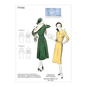 Vogue Pattern - Misses' Dress 9346A5 - Bild 1 von 2