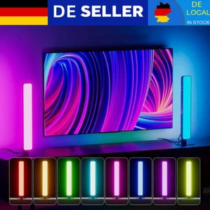 2PCS LED Lightbar Retroilluminazione TV Lampada Gaming RGB Ambiente Bar Luce - Foto 1 di 12