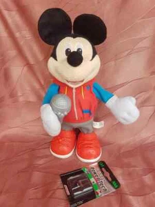 Mattel Mickey Mouse Puppe Puppe Plüsch Doll 34 cm singt FUNKTIONIERT! - Bild 1 von 12
