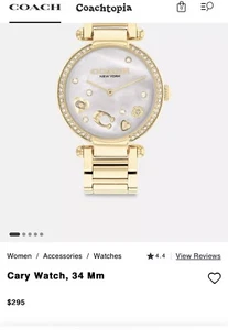 Woman’s Coach Cary Watch 34mm - Picture 1 of 8