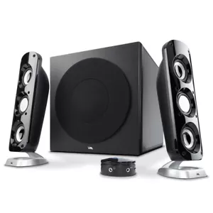 Cyber Acoustics CA-3908 2.1 Multimedia Speaker System with Subwoofer, 92 Watts P - Picture 1 of 5