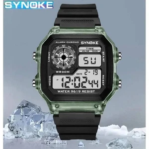 SYNOKE Reloj Deportivo Digital Multifuncional Impermeable para Hombre y Mujer - Imagen 1 de 9