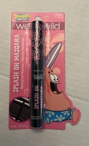 Wet N Wild SpongeBob Splash On WATERPROOF MASCARA - Dive Deep Black - Picture 1 of 4