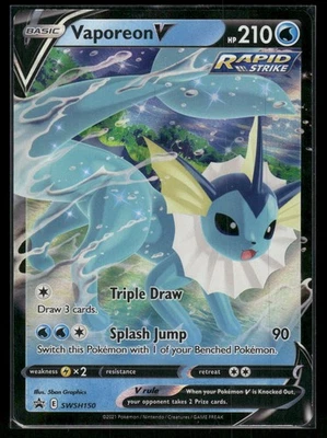 #SWSH150 Vaporeon V SWSH: Sword & Shield Promo Cards - Image 1 of 2