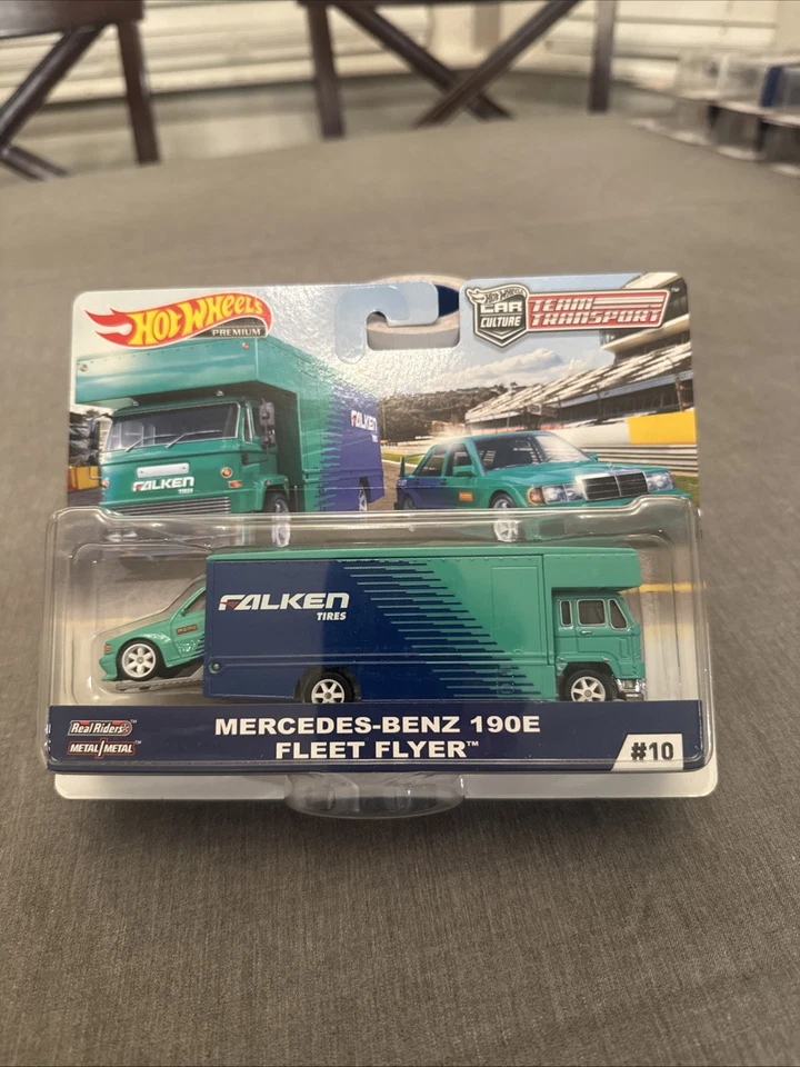 2019 Hot Wheels Team Car Culture Mercedes-benz 190e Fleet Flyer