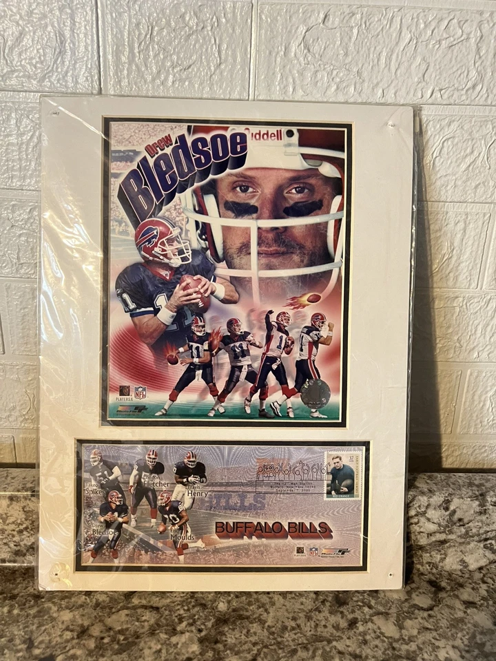 RETRATOS DE DREW BLEDSOE Buffalo Bills NFL Plus 8X10 FOTO 12º hombre Foto 1 de 1