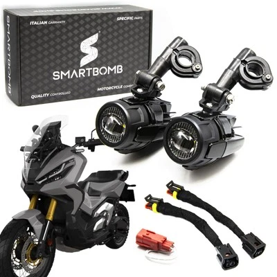 Faretti fendinebbia omologati HONDA XADV 2025 40W + Connettore attivazione menù - Image 1 of 4