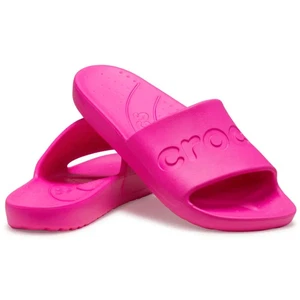 Nuevo Crocs SLIDE Rosa Sandalias Zapatos de Ducha Sin Cordones Para Mujer Talla 8 - Imagen 1 de 13