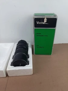 Vivitar Automatic Interchangeable T4 Lens 75mm-260mm F/4.5 Zoom In Box - Picture 1 of 7