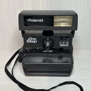 Polaroid Instant One Step Camera With Strap Tested Working - Picture 1 of 11