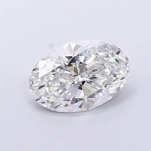 1.58 Ct IGI Certified Diamond Oval For Engagement Ring F VVS2 9.60-6.39x4.06 mm - Picture 1 of 4