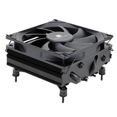 AXP90 X47 Black Low Profile CPU Cooler, with 92mm TL-9015B Slim PWM Fan, ITX - Image 1 of 4