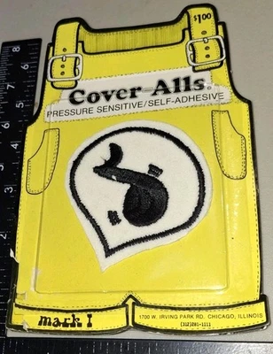 Vintage Stickers,mark1 Cover Alls Sticker Patch MUSIC NOTE BUBBLE 1Pkg Code18-4  - Image 1 of 4