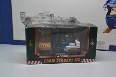 CORGI - EDDIE STOBART - FORKLIFT - 1/36 SCALE MODEL  - 56702 - Image 1 of 4
