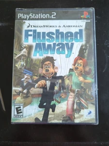 Sony Playstation 2 PS2 Sealed Flushed Away Video Game 2006 Rated E Dreamworks - Picture 1 of 6