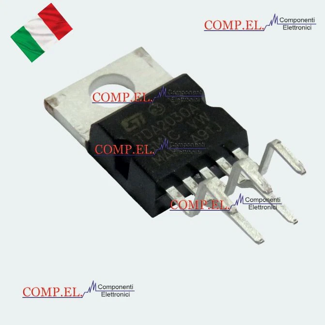 TDA2030A TDA2030AL Audio Amp Speaker 1CH Mono 18W Class-AB TO-220-5 ORIGINAL UTC