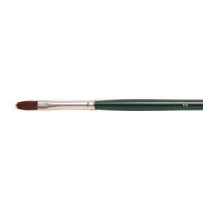 Silver Brush : Ruby Satin : Synthetic Brush : Series 2503 : Filbert : Size 2 - Picture 1 of 3