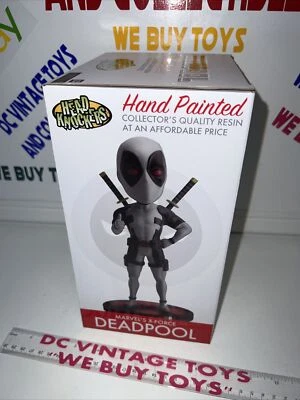 2016 NECA SDCC Exclusive Marvel Deadpool Head Knockers Figure NIB Only 500 Made - Image 1 of 4