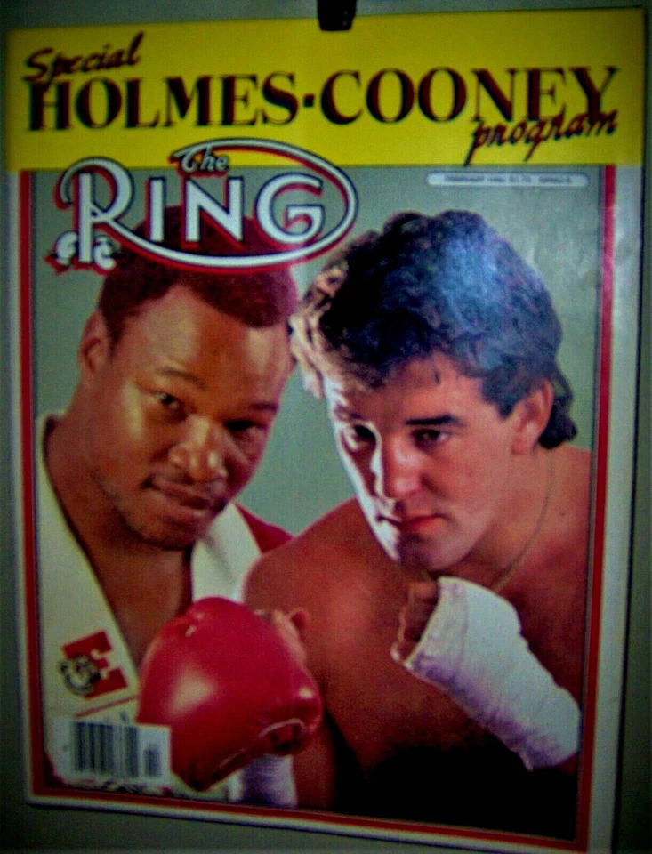 LARRY HOLMES vs GERRY COONEY Special Program The RING February 1982 ALI  Louis - Image 1 of 1