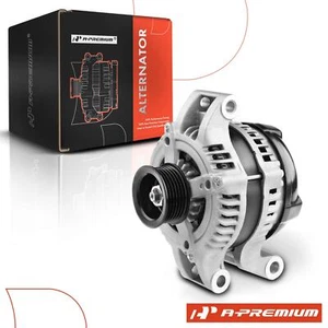 Alternator for Ford E-350 F-250 F-350 Super Duty Mustang 150A 12V CW 6-Groove - Picture 1 of 8