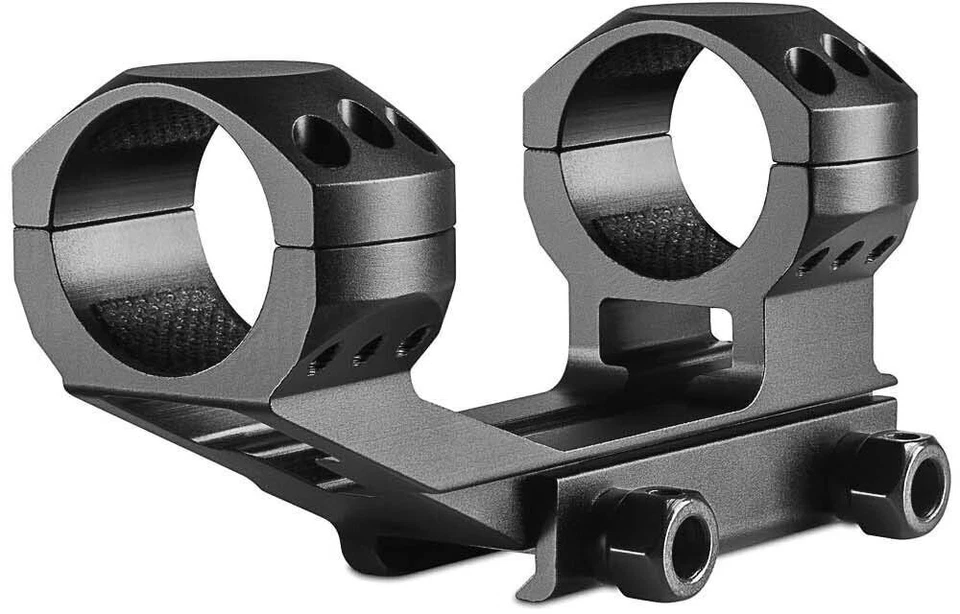 Hawke 24135 Tactical Cantilever Mount 30mm 1 Piece Weaver High - Black