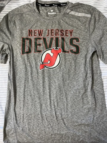NHL Fanatics New Jersey Devils Reverse Retro Special Edition Medium Shirt Cover