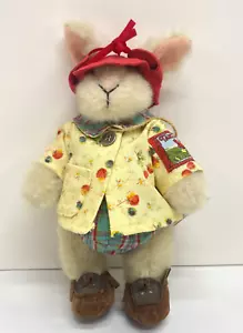 Vtg 90s Hoppy VanderBear Take A Hike Bunny Easter Plush Stuffed - Picture 1 of 10