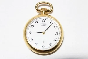 orologio da tasca vintage CITIZEN co. Giappone oro 3220-320620 - Foto 1 di 2