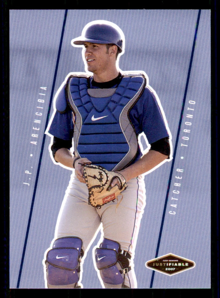 2007 Just Minors Justifiable JP Arencibia #JF-05 - Image 1 of 2