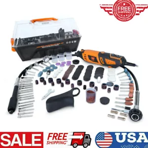 1.3-Amp Variable Speed Steady-Grip Rotary Tool with 190-Piece Accessory Kit - Picture 1 of 9