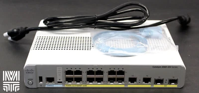 Cisco WS-C3560CX-12PC-S 12 Port GbE PoE IP Base Catalyst Managed Switch, TESTED! - Image 1 of 4