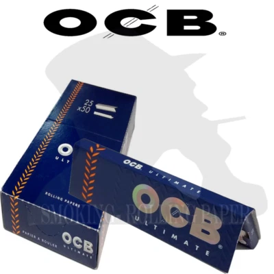 CARTINE OCB ULTIMATE CORTE ROLLING PAPERS 25 BOOKLETS - Image 1 of 2
