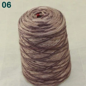 Sale NEW 500g Cone Yarn Chunky Shawl Scarf Hand Knitting Rainbow Wool Cashmere - Picture 1 of 47