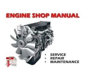 Repair Manual for Isuzu 6HK1 Interim Tier 4 Compatible Engine Delivered Today - Picture 1 of 1
