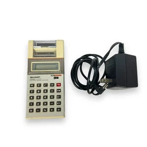 Vintage SHARP Electronic Calculator With Printer Elsi Mate EL-8180 - Picture 1 of 7
