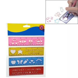 STENCIL ALPHABET LETTERS STENCILS NUMBERS LETTERING NUMERALS UPPER LOWER CASE - Picture 1 of 8