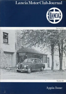 Lancia Appia special issue - Lancia Motor Club Journal 1974 - Picture 1 of 1
