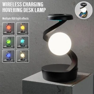 Rechargeable Reading Desk Lamp Bedside Camping Light Supports wireless charge - Picture 1 of 24