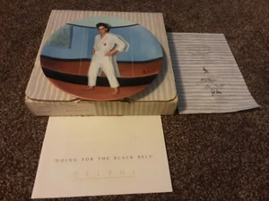 NEW. Elvis Presley Collectible Plate. Going For The Black Belt. See Description  - Picture 1 of 5