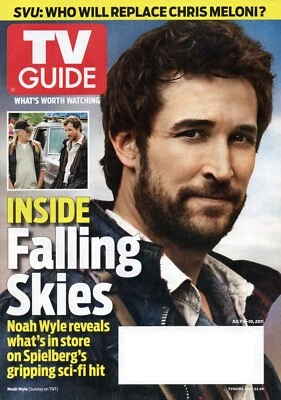 TV GUIDE July 4-10 2011 Noah Wyle Falling Skies Laura Linney Elijah Wood - Image 1 of 4