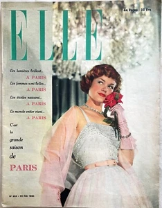 ELLE Magazine n° 234 du 22 Mai 1950 ancienne revue de Mode Couture Vintage - Picture 1 of 7