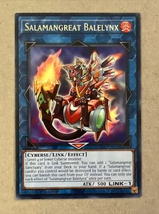 Yu-Gi-Oh Salamangreat Balelynx LD10-EN012 Soulburning Volcano Rare 1st Edition - Picture 1 of 2