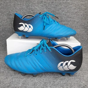 Canterbury Hombres Botas de Rugby Reino Unido 9 Azul Negro Phoenix 2.0 SG Zapatos EUR 44 Adulto - Imagen 1 de 14