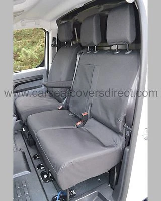 Peugeot Expert Van EXTRA Heavy Duty Waterproof Seat Covers 3rd Generation 2023 - Image 1 of 4