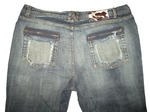 Just Cavalli Ittierre Button Fly Straight Jeans Men's 38x36 - Picture 1 of 6