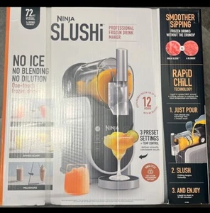 ¡Nuevo! Ninja SLUSHi 72 oz 3 programas profesional máquina de bebidas congeladas FS300 🚚🚛 - Imagen 1 de 2