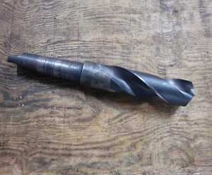TWIST DRILL DIN 345 Ø 60 MM MT 5 Morse Taper 2 23/64 inc - Picture 1 of 16
